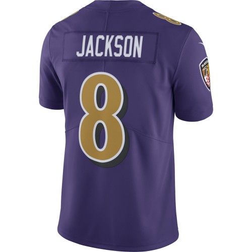 Lamar Jackson Baltimore Ravens Nike Color Rush Vapor Limited Jersey - Purple Lamar Jackson Baltimore Ravens Nike Color Rush Vapor Limited Jersey - Purple