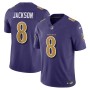 Lamar Jackson Baltimore Ravens Nike Vapor F.U.S.E. Limited Alternate Jersey - Purple Lamar Jackson Baltimore Ravens Nike Vapor F.U.S.E. Limited Alternate Jersey - Purple