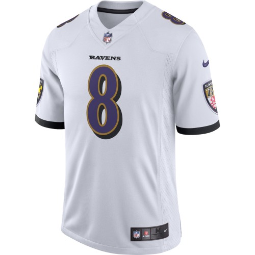 Lamar Jackson Baltimore Ravens Nike Vapor Limited Jersey - White Lamar Jackson Baltimore Ravens Nike Vapor Limited Jersey - White