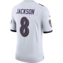 Lamar Jackson Baltimore Ravens Nike Vapor Limited Jersey - White Lamar Jackson Baltimore Ravens Nike Vapor Limited Jersey - White