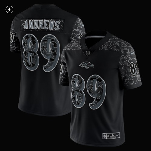 Mark Andrews Baltimore Ravens Nike RFLCTV Limited Jersey - Black Mark Andrews Baltimore Ravens Nike RFLCTV Limited Jersey - Black