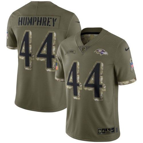 Marlon Humphrey Baltimore Ravens Nike 2022 Salute To Service Limited Jersey - Olive Marlon Humphrey Baltimore Ravens Nike 2022 Salute To Service Limited Jersey - Olive