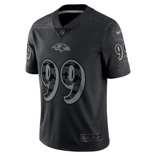 Odafe Oweh Baltimore Ravens Nike RFLCTV Limited Jersey - Black Odafe Oweh Baltimore Ravens Nike RFLCTV Limited Jersey - Black