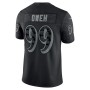 Odafe Oweh Baltimore Ravens Nike RFLCTV Limited Jersey - Black Odafe Oweh Baltimore Ravens Nike RFLCTV Limited Jersey - Black