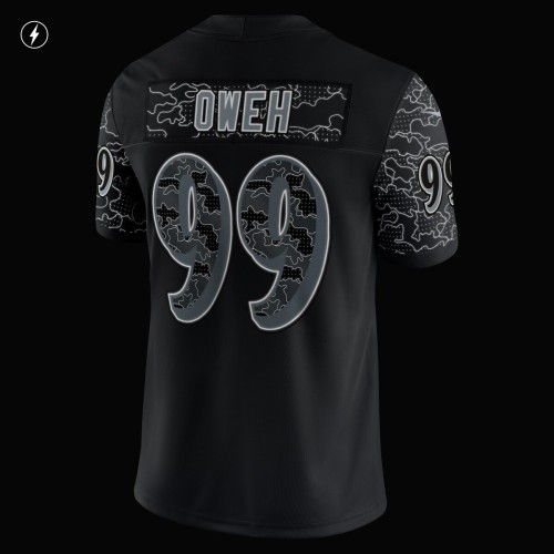Odafe Oweh Baltimore Ravens Nike RFLCTV Limited Jersey - Black Odafe Oweh Baltimore Ravens Nike RFLCTV Limited Jersey - Black