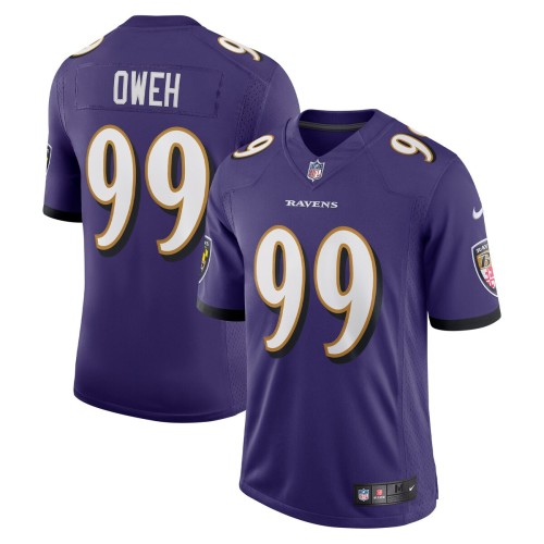 Odafe Oweh Baltimore Ravens Nike Vapor Limited Jersey - Purple Odafe Oweh Baltimore Ravens Nike Vapor Limited Jersey - Purple