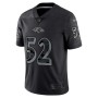 Ray Lewis Baltimore Ravens Nike Retired Player RFLCTV Limited Jersey - Black Ray Lewis Baltimore Ravens Nike Retired Player RFLCTV Limited Jersey - Black