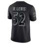 Ray Lewis Baltimore Ravens Nike Retired Player RFLCTV Limited Jersey - Black Ray Lewis Baltimore Ravens Nike Retired Player RFLCTV Limited Jersey - Black