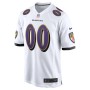 Baltimore Ravens Nike Custom Game Jersey - White Baltimore Ravens Nike Custom Game Jersey - White