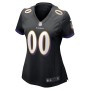 Baltimore Ravens Nike Women's Alternate Custom Game Jersey - Black Baltimore Ravens Nike Women's Alternate Custom Game Jersey - Black