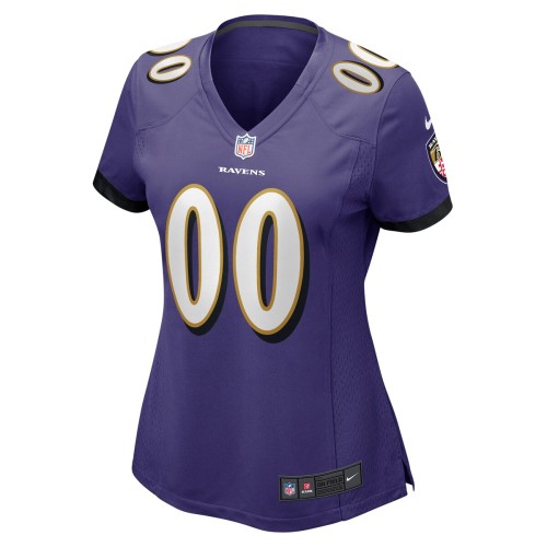 Baltimore Ravens Nike Women's Custom Game Jersey - Purple Baltimore Ravens Nike Women's Custom Game Jersey - Purple