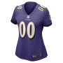 Baltimore Ravens Nike Women's Custom Game Jersey - Purple Baltimore Ravens Nike Women's Custom Game Jersey - Purple