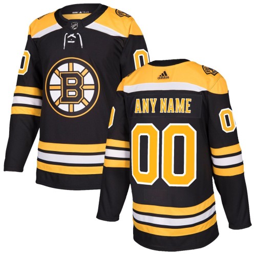 Boston Bruins adidas Authentic Custom Jersey - Black Boston Bruins adidas Authentic Custom Jersey - Black
