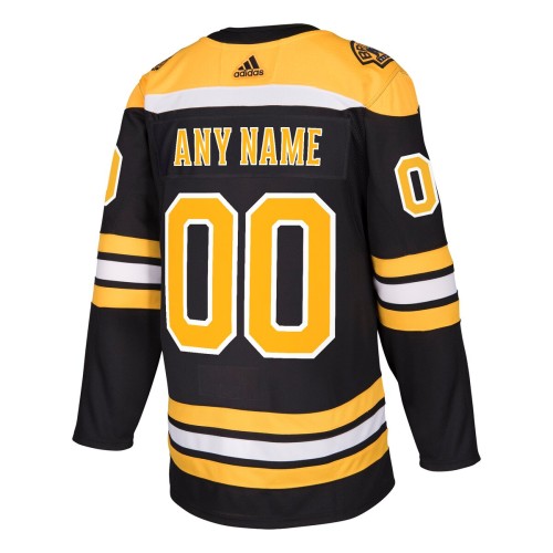 Boston Bruins adidas Authentic Custom Jersey - Black Boston Bruins adidas Authentic Custom Jersey - Black