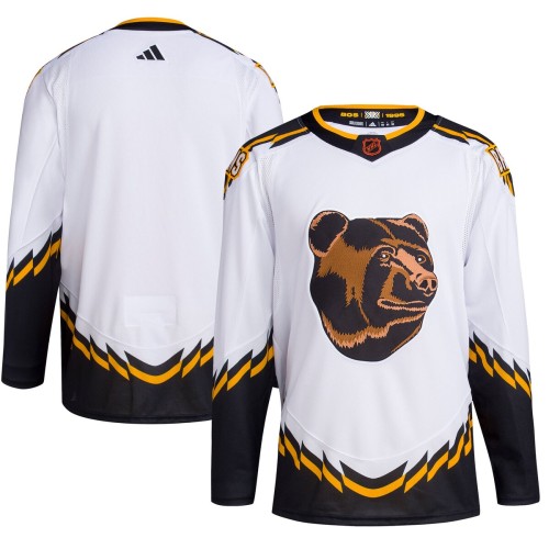 Boston Bruins adidas Reverse Retro 2.0 Authentic Blank Jersey - White Boston Bruins adidas Reverse Retro 2.0 Authentic Blank Jersey - White