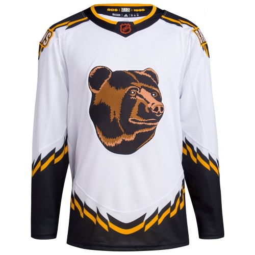 Boston Bruins adidas Reverse Retro 2.0 Authentic Blank Jersey - White Boston Bruins adidas Reverse Retro 2.0 Authentic Blank Jersey - White