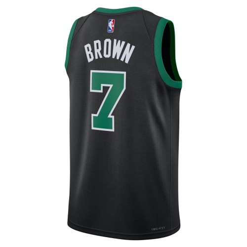 Jaylen Brown Boston Celtics Jordan Brand 2022/23 Statement Edition Swingman Jersey - Black Jaylen Brown Boston Celtics Jordan Brand 2022/23 Statement Edition Swingman Jersey - Black