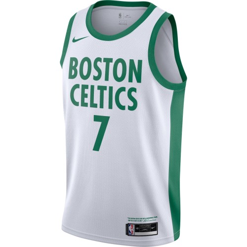Jaylen Brown Boston Celtics Nike 2020/21 Swingman Player Jersey White - City Edition Jaylen Brown Boston Celtics Nike 2020/21 Swingman Player Jersey White - City Edition