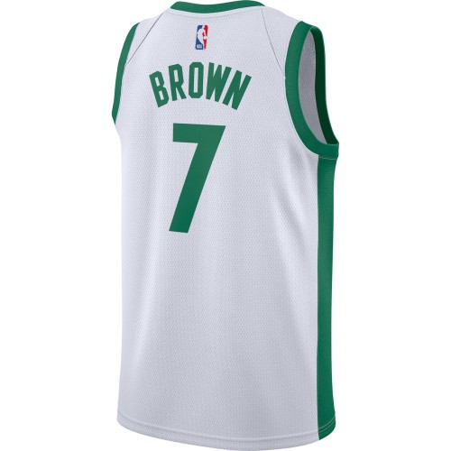 Jaylen Brown Boston Celtics Nike 2020/21 Swingman Player Jersey White - City Edition Jaylen Brown Boston Celtics Nike 2020/21 Swingman Player Jersey White - City Edition