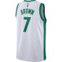 Jaylen Brown Boston Celtics Nike 2020/21 Swingman Player Jersey White - City Edition Jaylen Brown Boston Celtics Nike 2020/21 Swingman Player Jersey White - City Edition