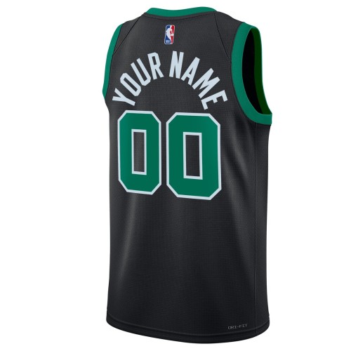 Boston Celtics Jordan Brand Unisex 2022/23 Swingman Custom Jersey - Statement Edition - Black Boston Celtics Jordan Brand Unisex 2022/23 Swingman Custom Jersey - Statement Edition - Black