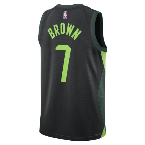 Jaylen Brown Boston Celtics Nike Unisex 2024/25 Swingman Player Jersey - City Edition - Black Jaylen Brown Boston Celtics Nike Unisex 2024/25 Swingman Player Jersey - City Edition - Black