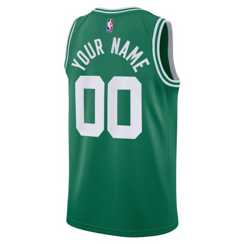 Boston Celtics Nike Unisex 2022/23 Swingman Custom Jersey Kelly Green - Icon Edition Boston Celtics Nike Unisex 2022/23 Swingman Custom Jersey Kelly Green - Icon Edition