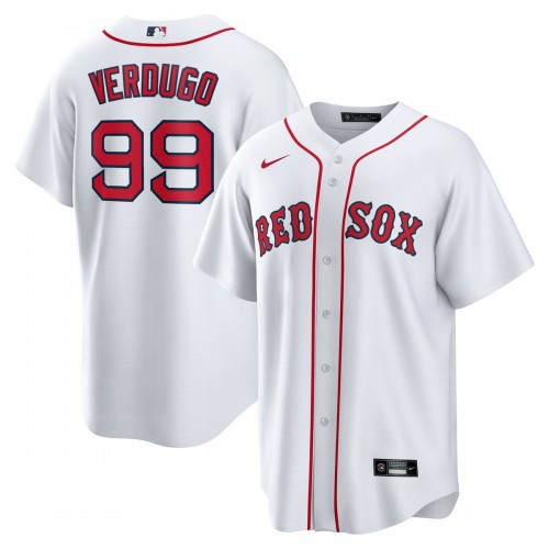 Alex Verdugo Boston Red Sox Nike Replica Player Jersey - White Alex Verdugo Boston Red Sox Nike Replica Player Jersey - White