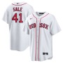 Chris Sale Boston Red Sox Nike Home Replica Player Name Jersey - White Chris Sale Boston Red Sox Nike Home Replica Player Name Jersey - White