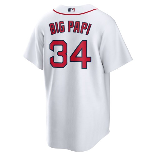 David Ortiz Boston Red Sox Nike Big Papi Replica Jersey - White David Ortiz Boston Red Sox Nike Big Papi Replica Jersey - White