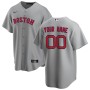 Boston Red Sox Nike Road Replica Custom Jersey - Gray Boston Red Sox Nike Road Replica Custom Jersey - Gray