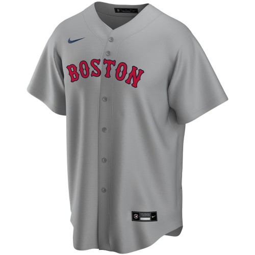 Boston Red Sox Nike Road Replica Custom Jersey - Gray Boston Red Sox Nike Road Replica Custom Jersey - Gray