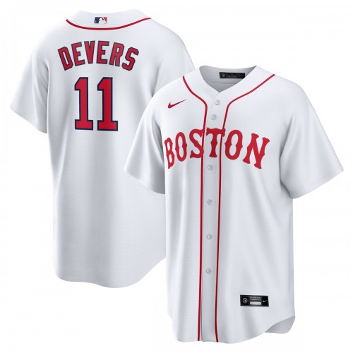 Rafael Devers Boston Red Sox Nike 2021 Patriots' Day Official Replica Player Jersey - White Rafael Devers Boston Red Sox Nike 2021 Patriots' Day Official Replica Player Jersey - White