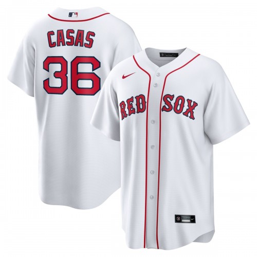 Triston Casas Boston Red Sox Nike Home Replica Jersey - White Triston Casas Boston Red Sox Nike Home Replica Jersey - White