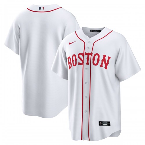 Boston Red Sox Nike Alternate Replica Team Jersey - White Boston Red Sox Nike Alternate Replica Team Jersey - White