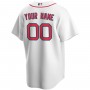 Boston Red Sox Nike Home Replica Custom Jersey - White Boston Red Sox Nike Home Replica Custom Jersey - White