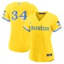 David Ortiz Boston Red Sox Nike Women's City Connect Replica Player Jersey - Gold David Ortiz Boston Red Sox Nike Women's City Connect Replica Player Jersey - Gold