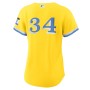 David Ortiz Boston Red Sox Nike Women's City Connect Replica Player Jersey - Gold David Ortiz Boston Red Sox Nike Women's City Connect Replica Player Jersey - Gold