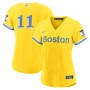 Rafael Devers Boston Red Sox Nike Women's City Connect Replica Player Jersey - Gold Rafael Devers Boston Red Sox Nike Women's City Connect Replica Player Jersey - Gold