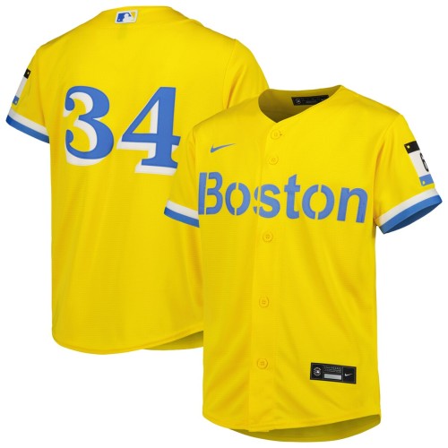 David Ortiz Boston Red Sox Nike Youth City Connect Replica Player Jersey - Gold David Ortiz Boston Red Sox Nike Youth City Connect Replica Player Jersey - Gold