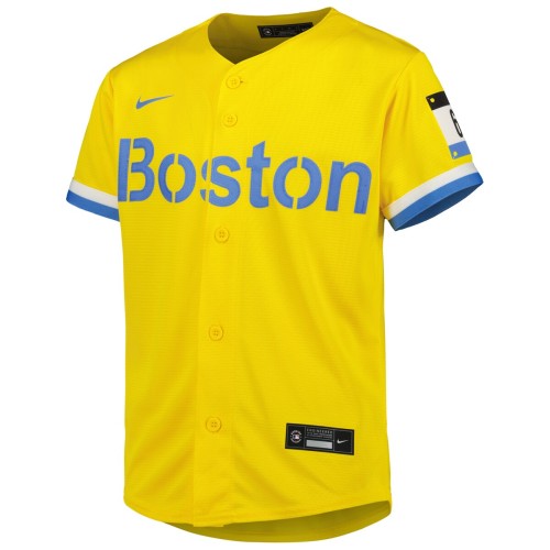 David Ortiz Boston Red Sox Nike Youth City Connect Replica Player Jersey - Gold David Ortiz Boston Red Sox Nike Youth City Connect Replica Player Jersey - Gold