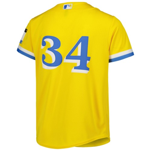 David Ortiz Boston Red Sox Nike Youth City Connect Replica Player Jersey - Gold David Ortiz Boston Red Sox Nike Youth City Connect Replica Player Jersey - Gold
