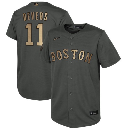 Rafael Devers Boston Red Sox Nike Youth 2022 MLB All-Star Game Replica Player Jersey - Charcoal Rafael Devers Boston Red Sox Nike Youth 2022 MLB All-Star Game Replica Player Jersey - Charcoal