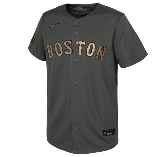 Rafael Devers Boston Red Sox Nike Youth 2022 MLB All-Star Game Replica Player Jersey - Charcoal Rafael Devers Boston Red Sox Nike Youth 2022 MLB All-Star Game Replica Player Jersey - Charcoal