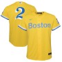 Xander Bogaerts Boston Red Sox Nike Youth City Connect Replica Player Jersey - Gold/Light Blue Xander Bogaerts Boston Red Sox Nike Youth City Connect Replica Player Jersey - Gold/Light Blue