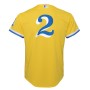 Xander Bogaerts Boston Red Sox Nike Youth City Connect Replica Player Jersey - Gold/Light Blue Xander Bogaerts Boston Red Sox Nike Youth City Connect Replica Player Jersey - Gold/Light Blue