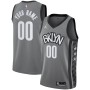 Brooklyn Nets Jordan Brand Swingman Custom Jersey - Statement Edition - Gray Brooklyn Nets Jordan Brand Swingman Custom Jersey - Statement Edition - Gray