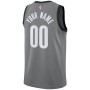 Brooklyn Nets Jordan Brand Swingman Custom Jersey - Statement Edition - Gray Brooklyn Nets Jordan Brand Swingman Custom Jersey - Statement Edition - Gray
