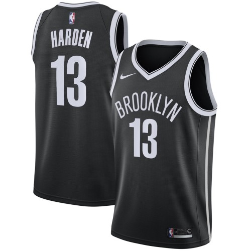 James Harden Brooklyn Nets Nike 2020/21 Swingman Jersey Black - Icon Edition James Harden Brooklyn Nets Nike 2020/21 Swingman Jersey Black - Icon Edition