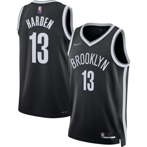 James Harden Brooklyn Nets Nike 2021/22 Diamond Swingman Jersey - Icon Edition - Black James Harden Brooklyn Nets Nike 2021/22 Diamond Swingman Jersey - Icon Edition - Black